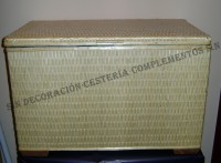 Baúl tireta de mimbre 60cm